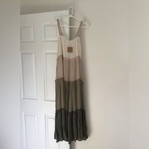 NWT’s blu pepper tiered dress size Large